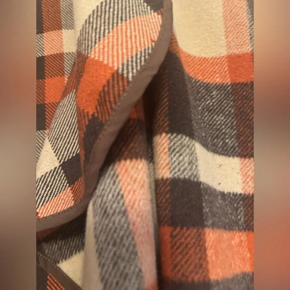 Plaid Vest Lapel Open Front Sleeveless Jacket Outerwear Cardigan with Pockets - Picture 4 of 5